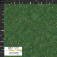 4591-809 Green Gold, We Love Christmas by Stof Fabrics 1/2m