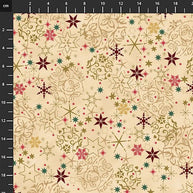 4592-200 Beige Gold, We Love Christmas by Stof 1/2m