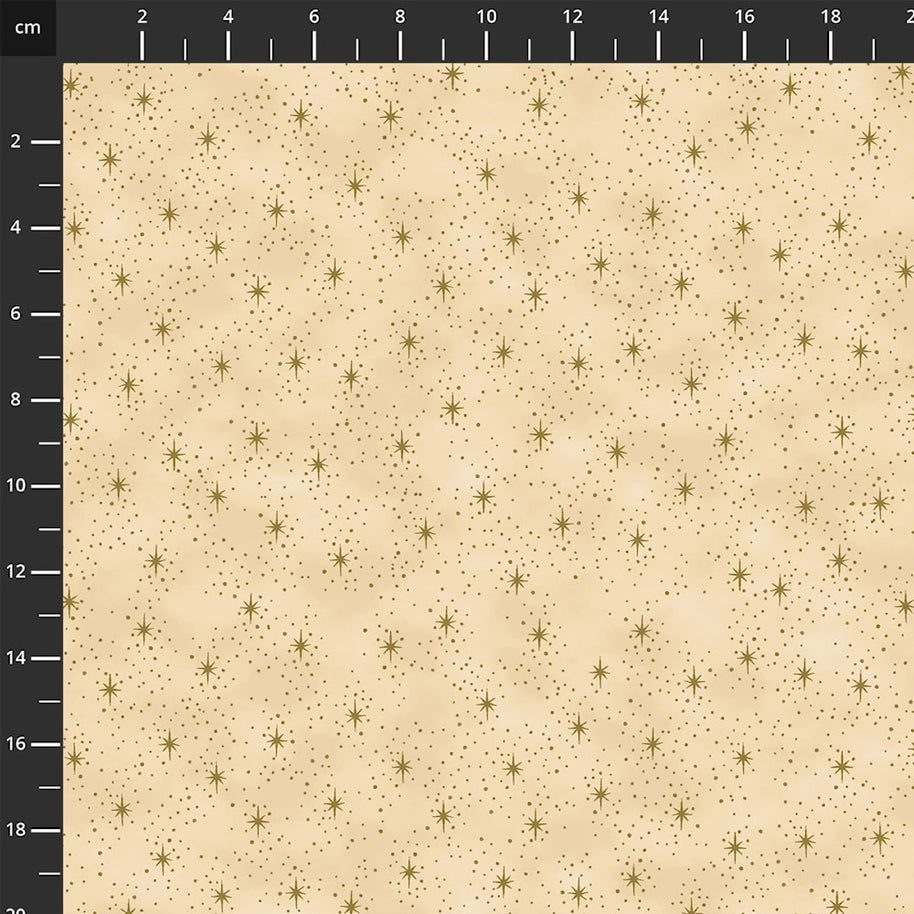 4592-201 Beige Gold, We Love Christmas by Stof 1/2m