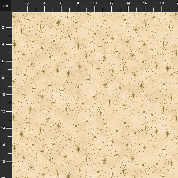 4592-201 Beige Gold, We Love Christmas by Stof 1/2m