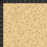 4592-211 Beige Gold, We Love Christmas by Stof Fabrics 1/2m