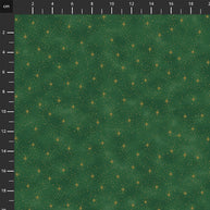 4592-801 Green Gold, We Love Christmas by Stof Fabrics 1/2m