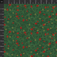 4592-804 Green Gold, We Love Christmas by Stof Fabrics 1/2m