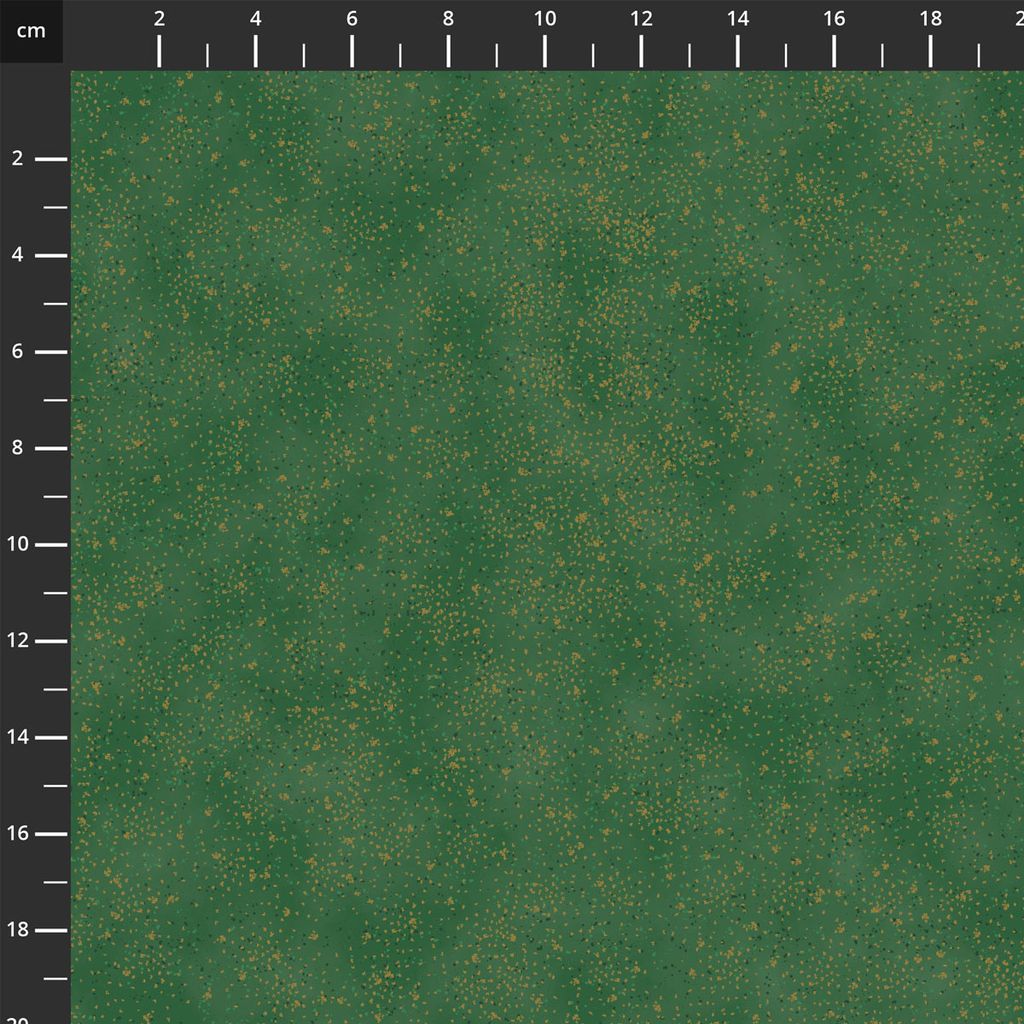 4592-813 Green Gold, We Love Christmas by Stof Fabrics 1/2m