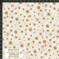 4599-131 Cream Gold, We Love Christmas by Stof Fabrics 1/2m