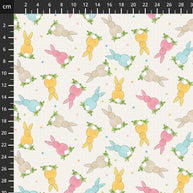 Peek A Boo Bunnies Tossed Bunnies Cream