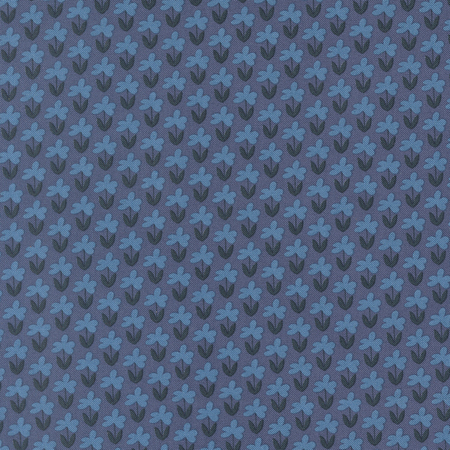 51271 15 Meadow Denim Scenery by Elizabeth Hartman 1/2m