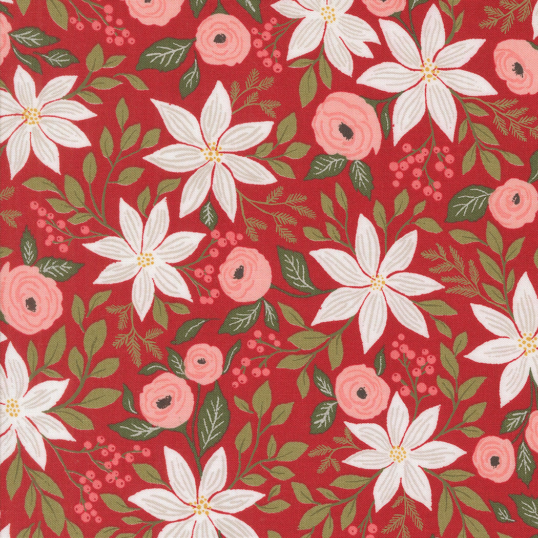 Berry & Pine Cranberry Poinsettia Party