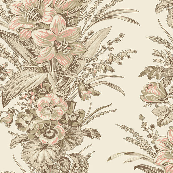Andover Fabrics - Cocoa Pink 1/2m