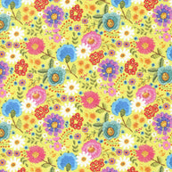 Moda Fabrics -Vintage Soul Yellow 1/2m