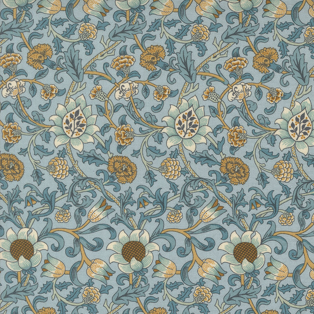 Morris Manor Evenlode Florals Sky