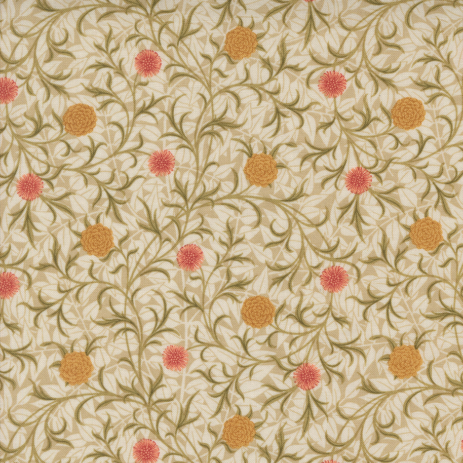 Morris Manor Scroll Florals Porcelain