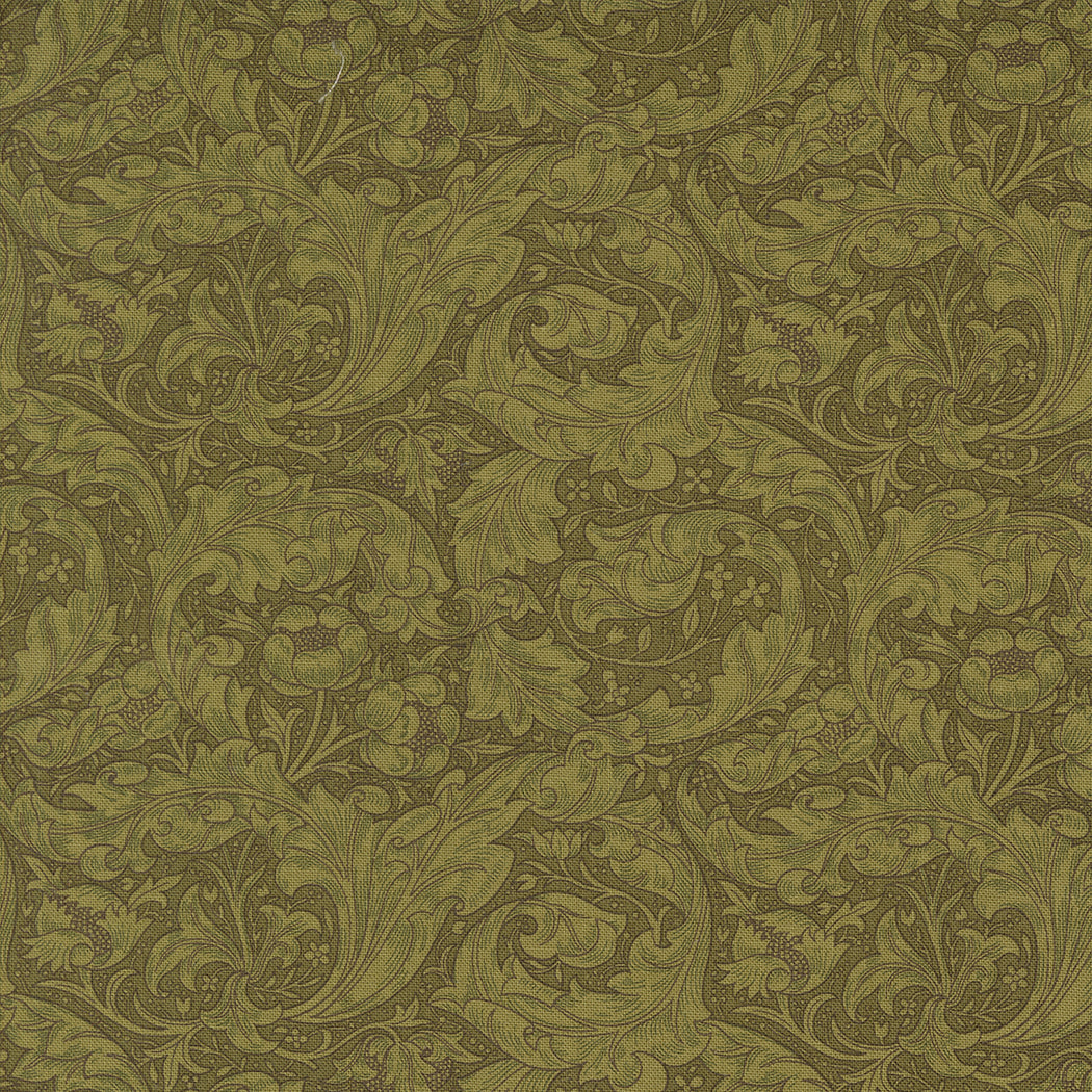 Morris Manor Bachelors Button Sage