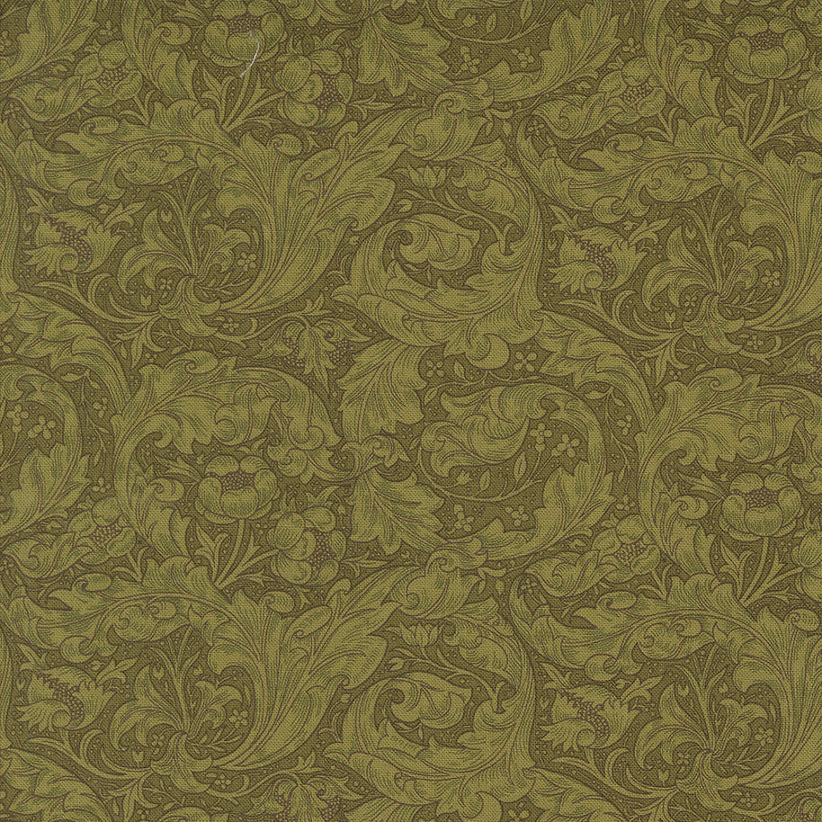 Morris Manor Bachelors Button Sage