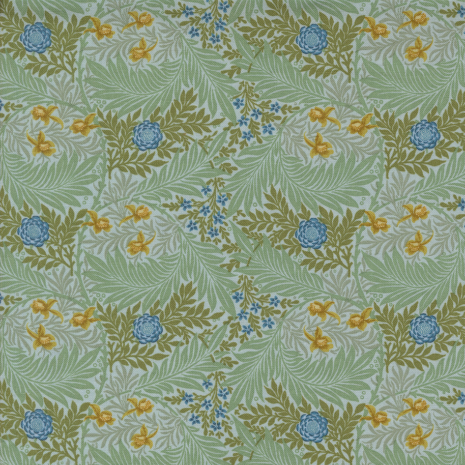 Morris Manor Larkspur Florals Sky