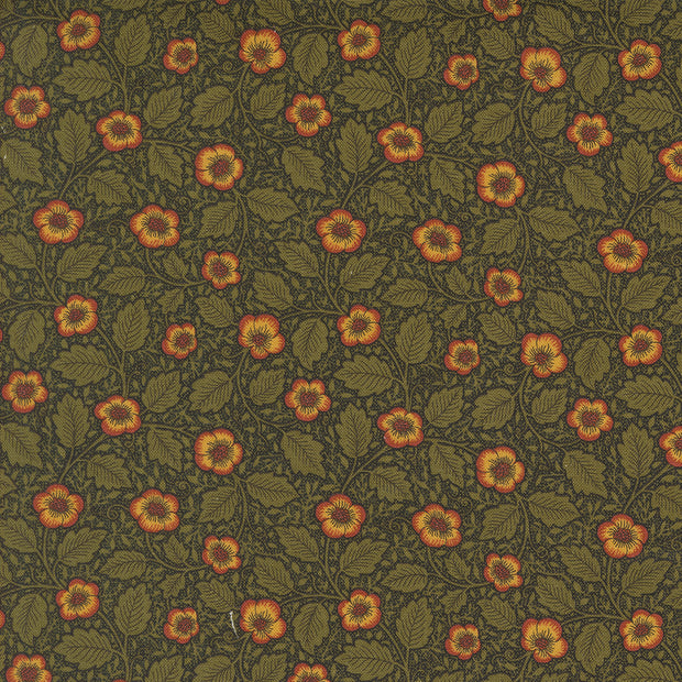 Morris Manor Antipodes Florals Ebony