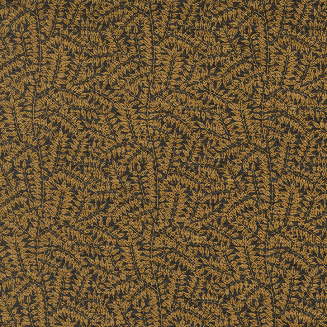 Morris Manor Leaf Vine Ebony Gold