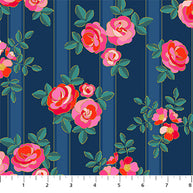 91004M-49 Chintz Rose, Florescence 1/2m