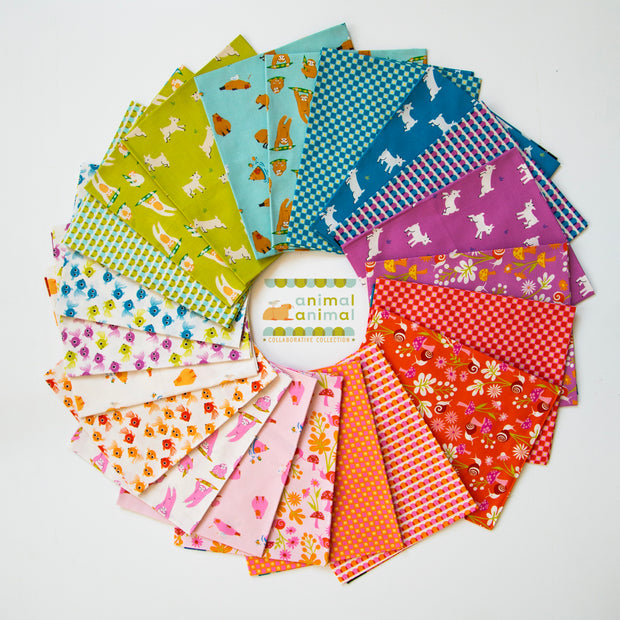 Animal Animal Fat Quarter Bundle by Ruby Star Society