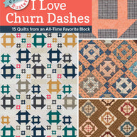 Block-Buster Quilts - I Love Churn Dashes