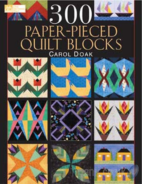 300 Paper-Pieced Quilt Blocks