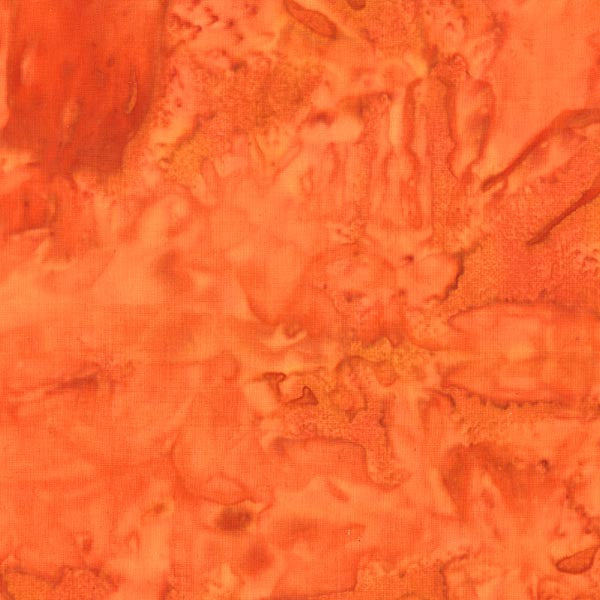 Hoffman 1895 Batik Watercolour Orange 1/2m