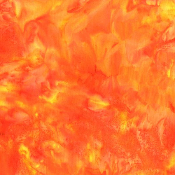 Hoffman 1895 Batik Watercolour Poppy 1/2m
