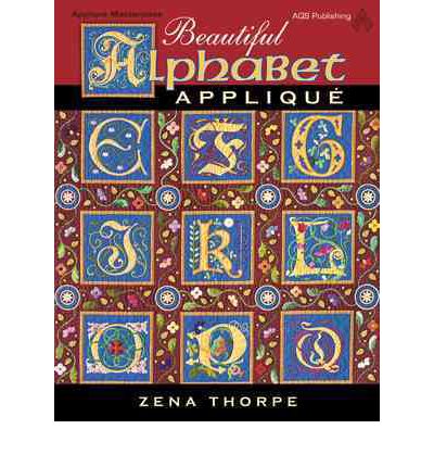 Beautiful Alphabet Applique