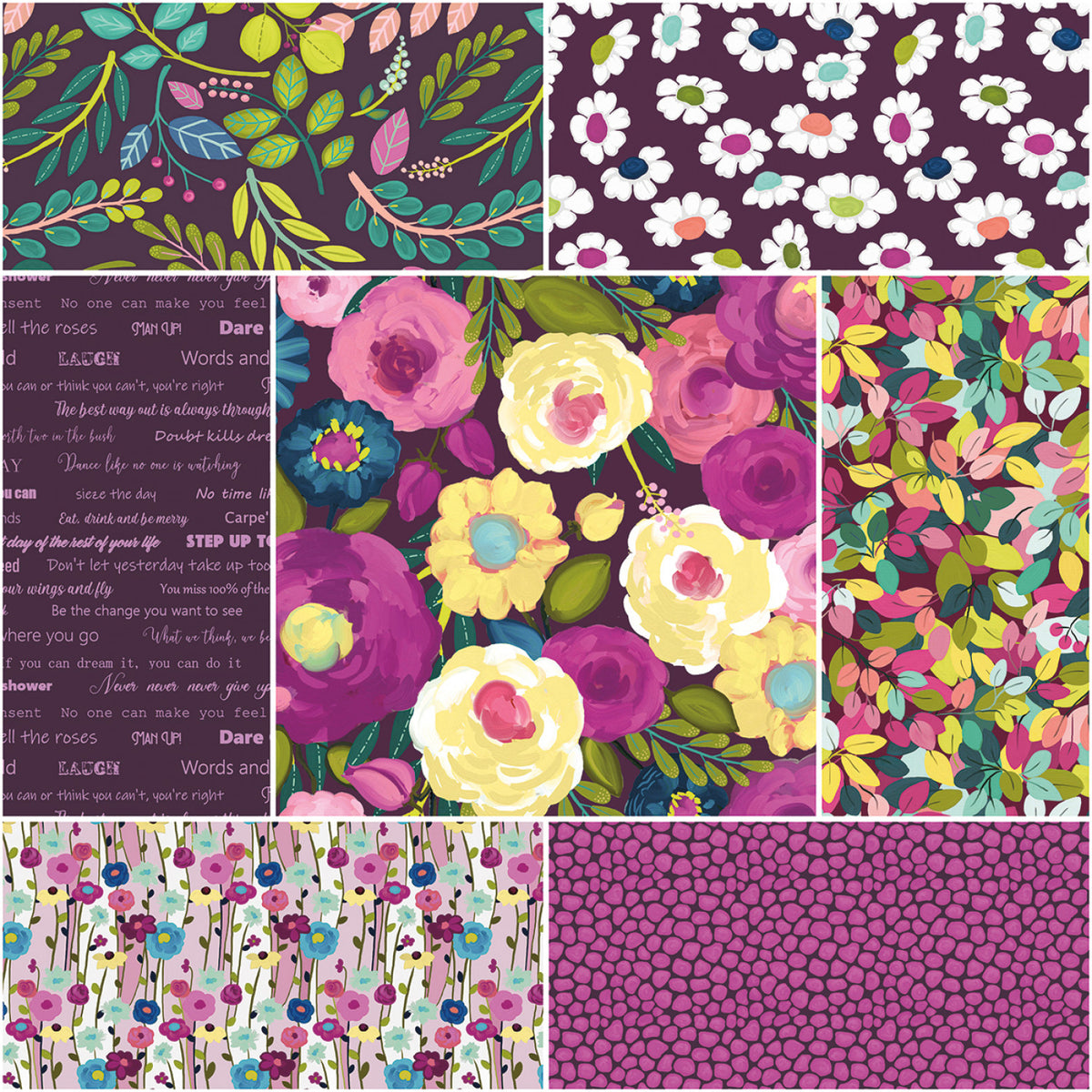 Riley Blake - Fragrant Fields Fat Quarter Bundle
