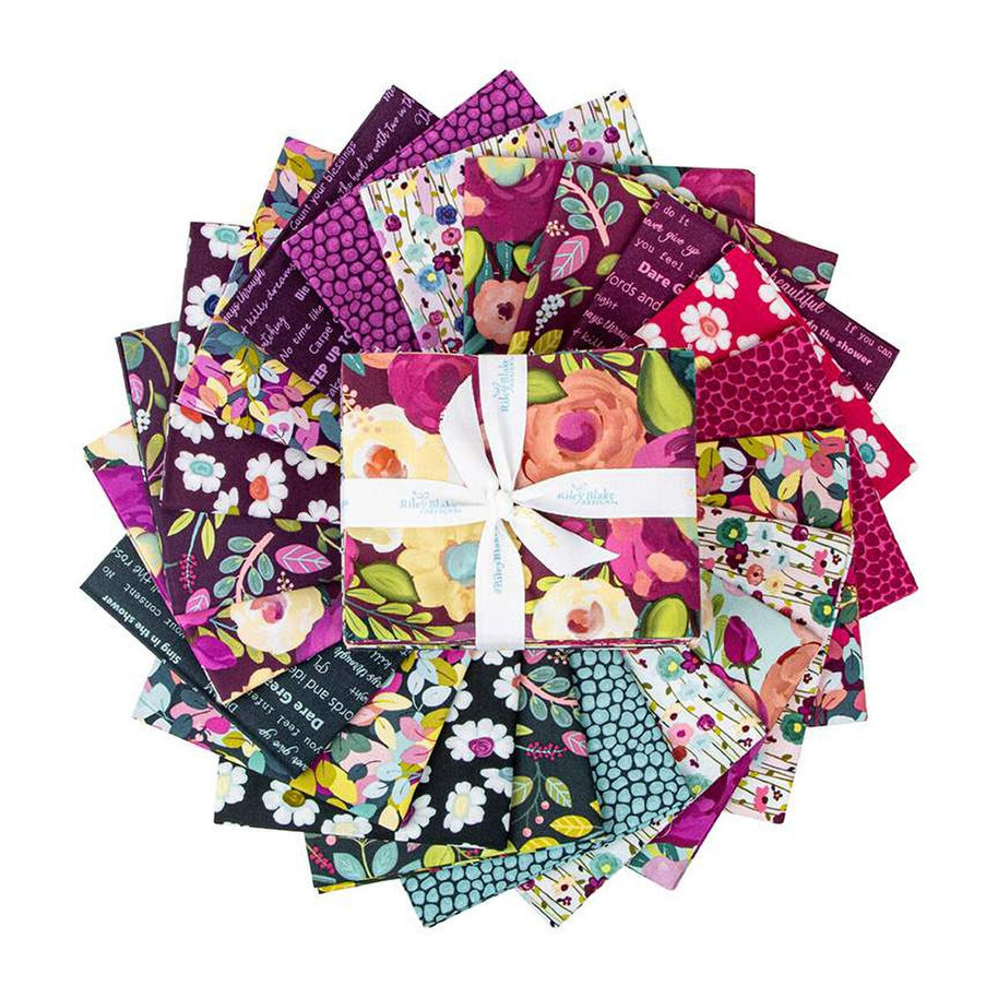 Riley Blake - Fragrant Fields Fat Quarter Bundle