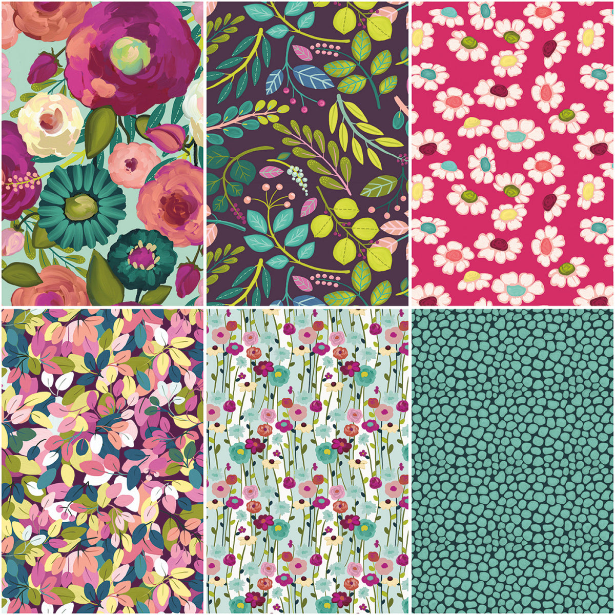 Riley Blake - Fragrant Fields Fat Quarter Bundle