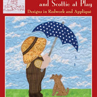 Sunbonnet Sue and Scottie at Play