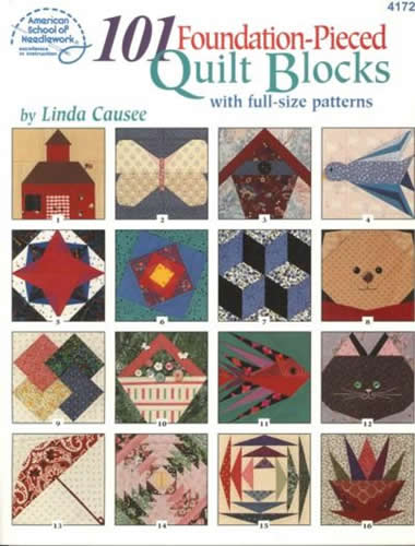 101 Foundation Pieced Quilt Blocks