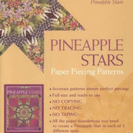 Pineapple Stars: Paper Piecing Patterns