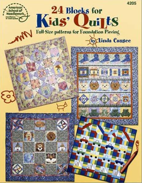 24 Blocks for Kids' Quilts