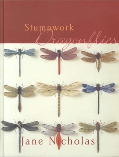 Stumpwork Dragonflies