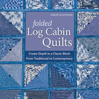 Folded Log Cabin Quilts