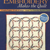 Machine Embroidery Makes The Quilt