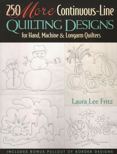 250 More Continuous-Line Quilting Designs
