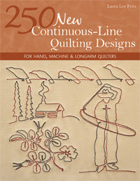 250 New Continuous-Line Quilting Designs