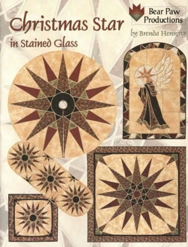 Christmas Star in Stained Glass