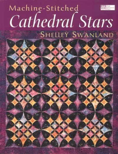Machine Stitched Cathedral Stars