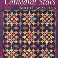 Machine Stitched Cathedral Stars