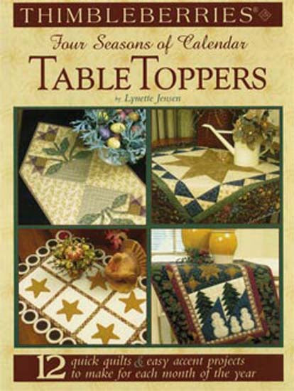 Four Seasons of Calendar Table Toppers