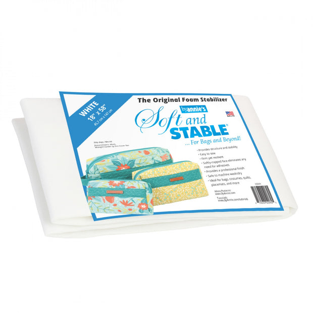 Soft and Stable White - 18in x 58in