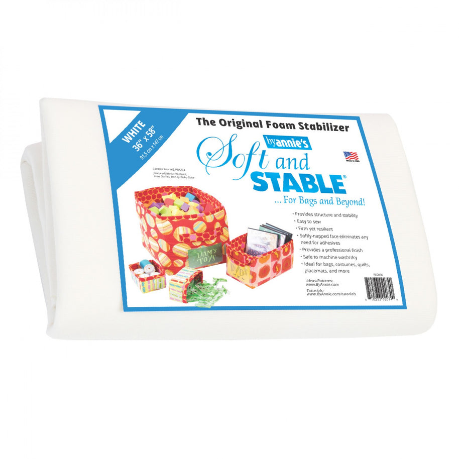 Soft and Stable White - 36in x 58in