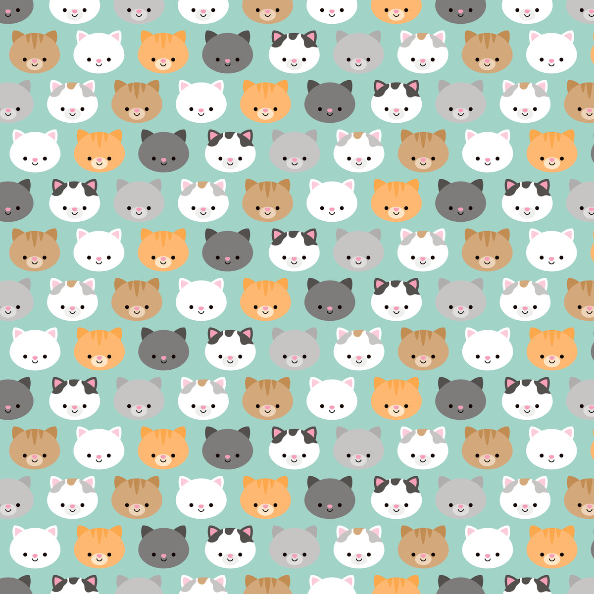 Pretty Kitty Blue Kitties