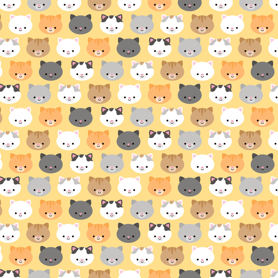 Pretty Kitty Yellow Kitties