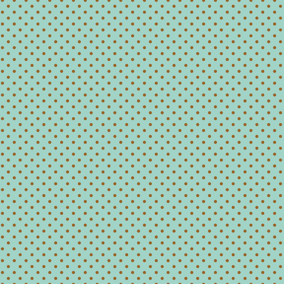 Pretty Kitty Blue Polka Dot