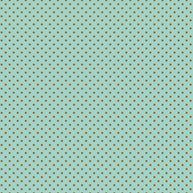Pretty Kitty Blue Polka Dot